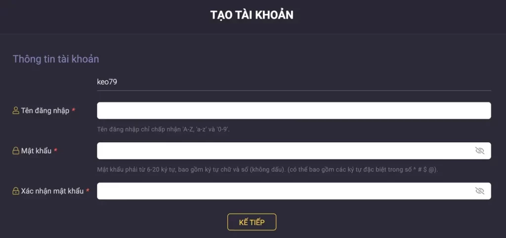Đăng Ký Tài Khoản ZV99